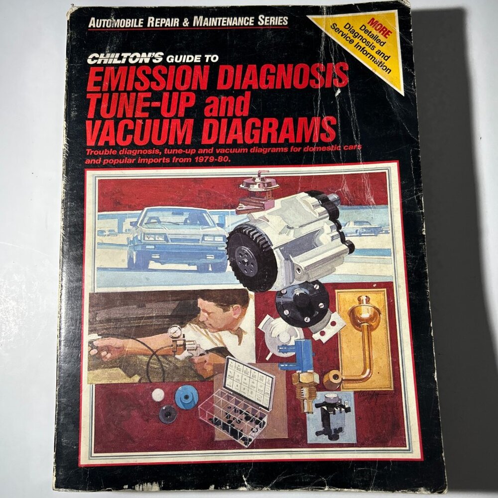 Chiltons Guide to Emission Diagnosis Tune-Up Vacuum Diagrams 1979-1980 Repair